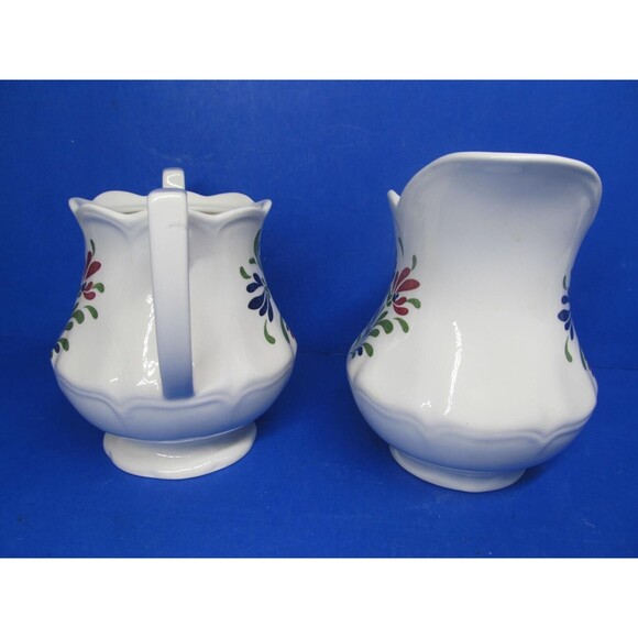 Johnson Brothers Provincial Scalloped Edge Creamer And Sugar Dish Without Lid EC - Picture 4 of 10